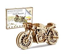 Wooden.City Kit Modello In Legno Da Costruire - Cafe Racer - Mechanical - Compleanno Per Adolescenti E Adulti - Puzzle 3D Giocattolo Fai Da Te - Taglio Laser