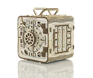 Wooden.City Kit Modello In Legno Per Costruire - Cassaforte - Meccanica - Compleanno Per Adolescenti E Adulti - Puzzle 3D Giocattolo Fai Da Te - Taglio Laser