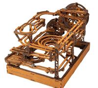Wooden.City Marble Run Mini puzzle 3D - Kit di modellini meccanici in legno realizzato in Europa, labirinto di marmo da assemblare, non richiede colla, ideale per adulti