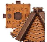 Wooden City Modello 3D in Legno - Escape Room Box - Maya Pyramid