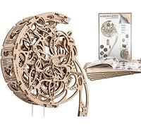 WOODEN.CITY Orologio a pendolo - Puzzle 3D, kit modello in legno per adulti, 5 ore di montaggio, difficoltà 3/5