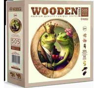 Wooden city - Puzzle Amore e rane - 500 Pezzi