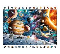 Wooden City - Puzzle in legno Odissea nello spazio 2 in 1 - 2000 pezzi, 801 x 532 mm