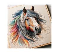 Puzzle in legno Cavallo elegante 250 pezzi