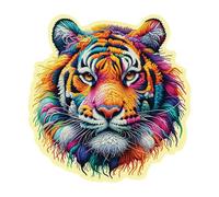 WOODEN.CITY Puzzle da 250 Pezzi Sagomato in Legno - Soft Tiger