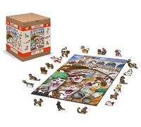 Wooden city - Puzzle Gattini a Venezia - 300 Pezzi