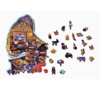 Wooden city - Puzzle Grammofono accogliente - 250 Pezzi