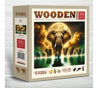 wooden city puzzle in legno sogni d’elefante 1010 pezzi