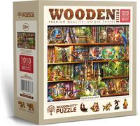 Wooden city - Puzzle Storie in legno per ogni scaffale - 1000 Pezzi
