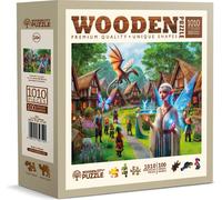Wooden city - Puzzle Villaggio della Fantasia - 1000 Pezzi