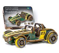 WOODEN.CITY Roadster Edizione Limitata - Kit Modello 3D In Legno Fai Da Te Per Adulti Per Costruire Automobili - Puzzle 3D In Legno Rompicapo - Modello Di Kit Auto Per Adolescenti - 115 Parti