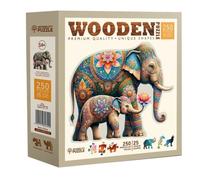 Puzzle in legno Moda Elefanti 250 pezzi