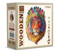 Wooden City WDCNB0095-L Puzzle da 250 Pezzi Sagomato in Legno - Mystic Lion