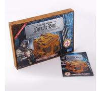 Wooden city puzzle 3D camera escape room