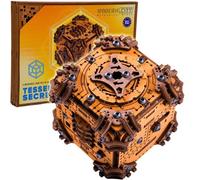 WOODEN.CITY Tesseract's Secret - Scatola puzzle in legno per adulti, kit puzzle 3D rompicapo - Escape Room in a Box Challenge - Regalo unico per uomini e donne - Made in EU