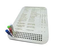 Wooden Cribbage Scoreboard, Portable Natural Board, Compact Game Gadget, Travel Holiday Festival Device, Birthday Friends Gathering Adventure Night Tool, Classmate Companion for Indoor Outdoor Play