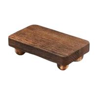Wooden Display Shelf - Display Shelf For Perfume | Wooden Square Organizer Shelves, Stackable Storage Holder For Photo Album | Decorative Home Decoration Organizer Rack For Aromatherapy Candle, Perfum