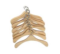 Wooden Doll Closet Rack 10Pcs Mini Hangers for Display Doll Clothes with Simple And Beautiful Design Ideal for Miniature Furniture Accessory