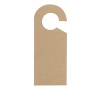 Wooden Door Hanger Open Plywood 25 x 10 cm