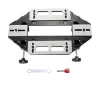 Wooden Door Hinge Slotting Locator, Steel Hole Opener And Drill Bit Guide, Fixed Positioning Template Tool For Gate Hinge, Lock Installation, Woodworking Support Jig, 13.39x7.87in