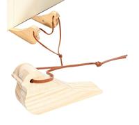 Wooden Door Stopper - Bird Shaped Natural Wood Door Holder