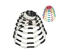 Wooden Double Sided Sensory Rattle for Crib, Early Learning Mobile, Portable Lightweight Educational Cognitive Dangling Toy for Boys and Girls, 9.45 Inches