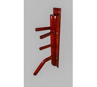 Wooden Dummy Semicircolare Wing Chun with Leg (Wine Color)