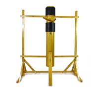 Wooden Dummy Wing Chun With Frame With Leg Wing Chun Wooden Dummy La Pratica Del Kung Fu Spinta Della Mano Allenamento(Giallo)