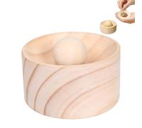 Wooden Dumpling Maker - 3.15 Inch Manual Press With Non-Stick Design | Create Uniform Dumpling Skins And Ravioli Easily | Home Kitchen Tool For Beginners, Family Cooking And Restaurant Use