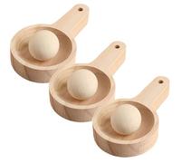 Wooden Dumpling Maker Mold,Dumpling Skin Maker,Round Dumplings Wrapper Makers,Handheld Dough Presser Ball Rolling Manual Press Tool,Manual Dough Makers Tool for Home, Kitchen1
