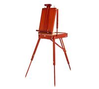 Wooden Easels for Painting, Adjustable Tripod Easel with Sketch Box Portable & Folding Art Easel for Drawing Indoors And Outdoors