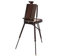 Wooden Easels for Painting, Adjustable Tripod Easel with Sketch Box Portable & Folding Art Easel for Drawing Indoors And Outdoors