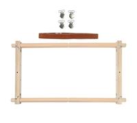 Wooden Embroidery Frame - Adjustable Detachable Tapestry Hoop Stand, Smooth PolishedCraft Frame Kit, Stable Support Structure | For Sewing Cross Batik Painting Fabric Art