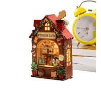 Wooden Fridge Magnet - DIY Puzzle Decoration, Strong Warm LED, Interactive | DIY LED Fridge Magnet - Interlocking Wooden Pieces, Bright Adhesive Backing, Soft Amber Glow, Battery-Operated Light, Customi
