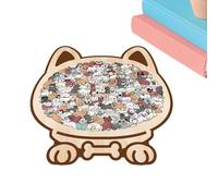 Wooden Jigsaw Puzzle, Color Educational Toy, 115 pezzi Animal Puzzles Set for Learning Decor, Cut Wooden Puzzle with Smooth Edges, Brain Activity Puzzles for Kids Family Home