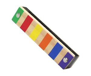 Wooden Kids Harmonica, 16-Hole Double-Row Instrument, Portable Musical Toy with Fun Learning Feature, Harmonica for Children, Instrument with Lightweight Build, Music Toy for Boys and Girls