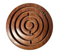 Wooden Labyrinth Puzzle Maze - Educational Brain Teaser Game