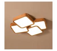 Wooden LED Pendant Light, Suitable For Ceiling Lighting Decoration In Living Rooms, Bedrooms, And Kitchens