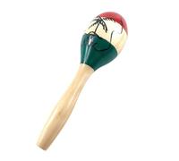 Wooden Maracas, Rumba Shaker Rattle, 11,02 x 3,15 pollici Percussion Strumento Sand Ball Noise Maker, Fun Learning Musical Toy, Ideal for Kids, Early Music Education Easy to Use