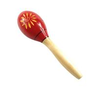 Wooden Maracas, Rumba Shaker Rattle, 11,02 x 3,15 pollici Percussion Strumento Sand Ball Noise Maker, Fun Learning Musical Toy, Ideal for Kids, Early Music Education Easy to Use