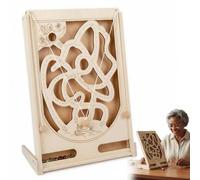 Wooden Marble Route Board for Seniors Focus and Coordination Activity