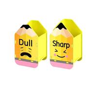 Wooden Pencil Dispenser, 2 Piece Cute Organizer For Classroom And Teacher