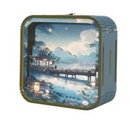 Wooden Puzzle Night Lights - DIY Craft Lamp Kit, 3D Assembly Light, Decorative Lamp | Nursery Bedroom Accessory, Kids Women Present Idea, Bedside Lighting Solution, Creative Building Project, Warm