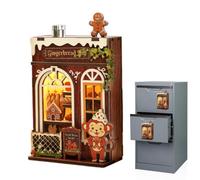 Wooden Puzzle Refrigerator Magnet DIY Illuminated Warm Light Decoration | DIY Wooden Puzzle Magnet Combines Strong Magnetic Hold With A Warm LED Glow | Refrigerator Decor For Kitchens, Offices,