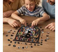 Wooden Puzzles | Challenging Cat Jigsaw,Wooden Irregular Puzzle Game,for Kids Adults Kitten Lovers Family Friend Home Decoration, Product size: about 28.2x28.2cm/