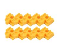 Wooden Railway Track Connectors, Train Track Extension Pieces, 1.57x1.26x0.75 Inches Sturdy Adapter Design, Compatible with Major Brands, Rail Way Connector for Kids Ages 3+