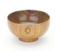 Wooden Rice Miso Soup Bowl