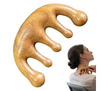 Wooden Scalp Massage Comb | Wide Tooth Relaxation Massage Tool Portable, Head Masage Comb Natural Wood | Women Men Hair Care Personal Grooming Routine