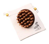 Wooden Scalp Massager, Natural Sandalwood Meridian Massage Comb, Portable Anti-Static Brush Head Relaxation, Stress Relief, Hair Care, for Men, Women, Daily Grooming, Travel, Spa, Bedtime, Home