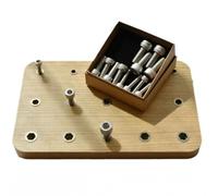 Wooden Screw Daily Hand Training Activity Panel for Elderly Seniors